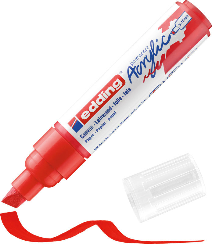 Edding Acrylic Marker – Verkehrsrot