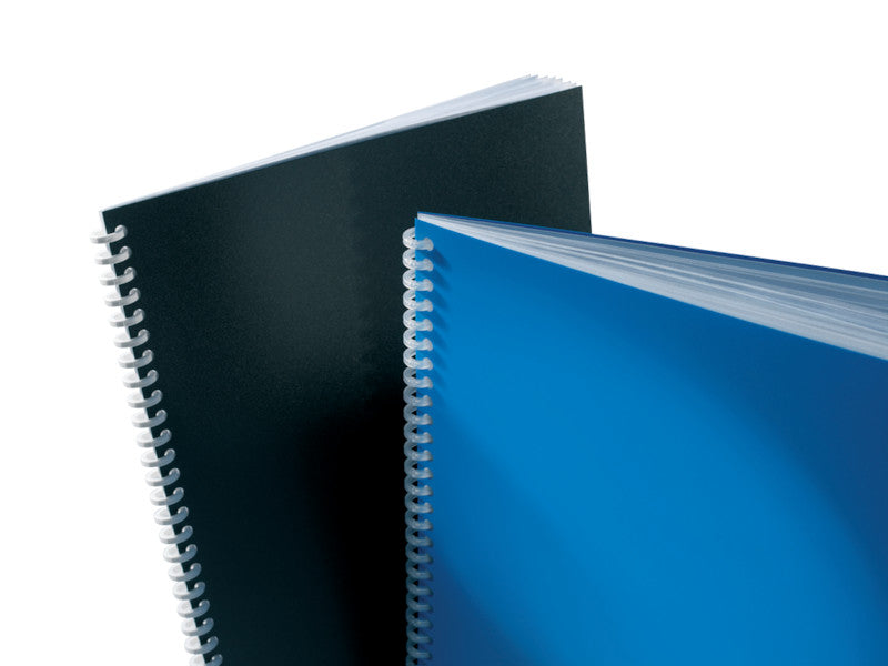 GBC für A4 – schwarz, Kunststoff – 50 Stk.