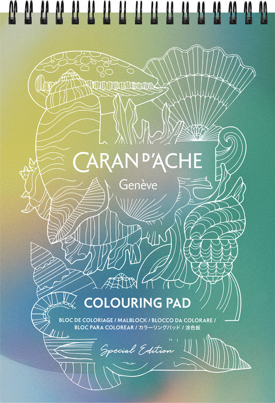 Caran d-Ache Claim your Style Malbuch, Papier, 14,8 × 21 cm, Mehrfarbig