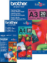 Brother BP71 Fotopapier – glänzend, 100 × 150 mm, 260 g/m², 20 Blatt, einseitig – für Inkjet-Drucker