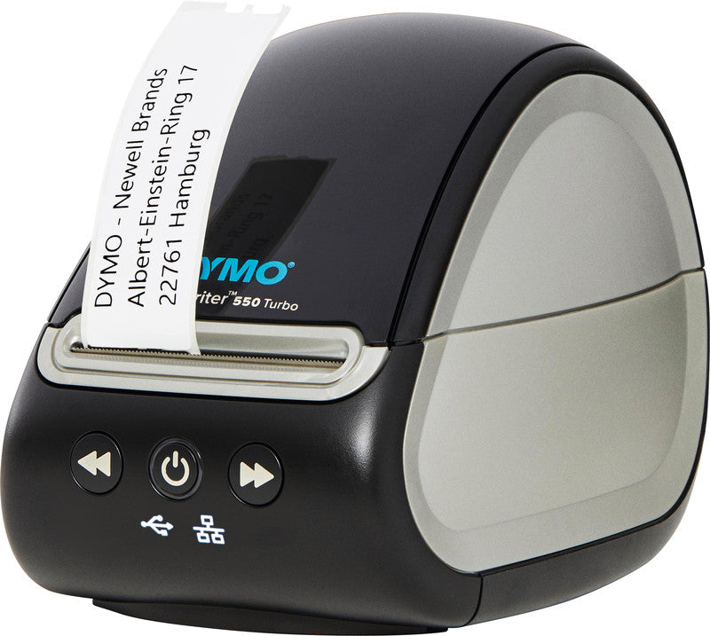 DYMO 550 Turbo – Etikettendrucker, Thermodirekt, für LabelWriter-Etiketten bis 56 mm, USB, 300 dpi
