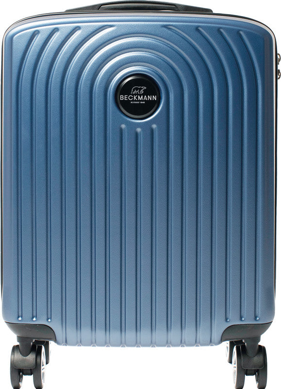 Beckmann Trolley Motion Handgepäck – 40 l, Hartschale, 4 Doppelrollen, mit TSA, Blau, 39 × 55 × 23 cm
