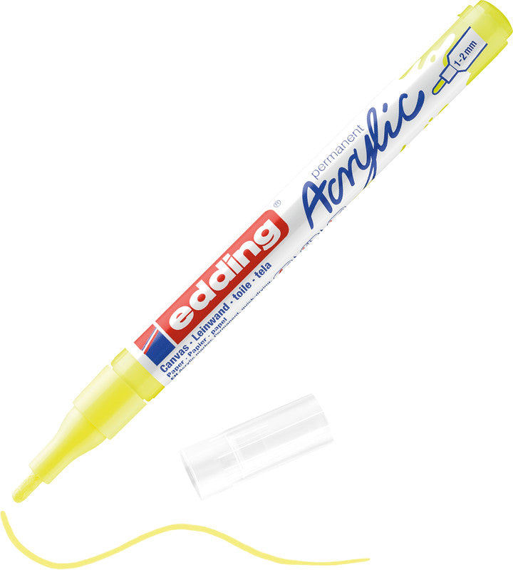 Edding Permanent Marker – Neongelb