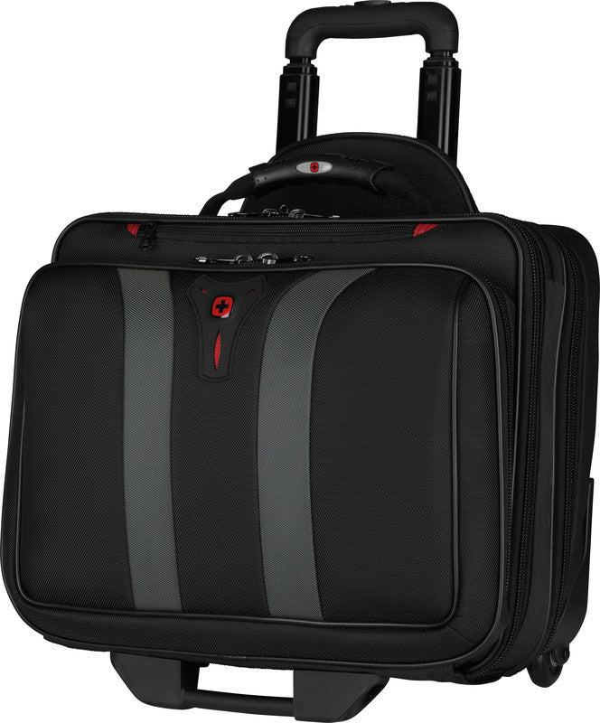 Wenger/SwissGear Wenger Notebook-Trolley Granada – 24 l, für Notebooks bis 15,6", Weichschale, schwarz, 42 × 35 × 25 cm