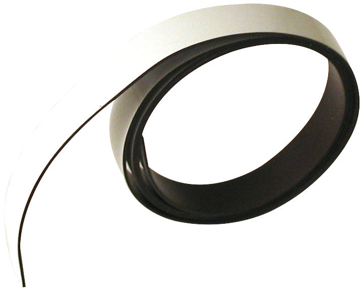 Ultra-Dex Magnetstreifen für Planungstafeln, 14 × 1000 mm, Weiss