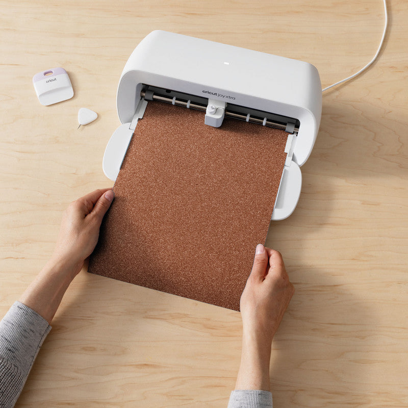 Cricut Aufbügelfolie – 3 Bögen – Koralle, Minze und Rotgold – 241 × 305 mm – für Joy Xtra Schneideplotter
