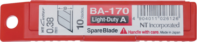 NT Cutter Ersatzklingen – 9 mm, für A-300RP, S-202P, A-1P PRO und andere, 10 Stück
