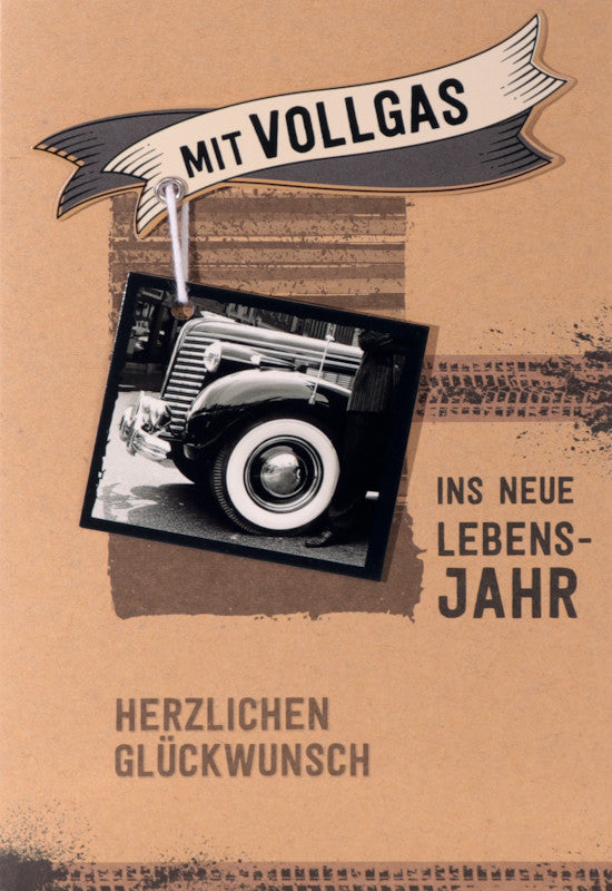 Kurt eulzer Geburtstagsgrusskarte – A6 (105 × 148 mm), Text DE, Karton