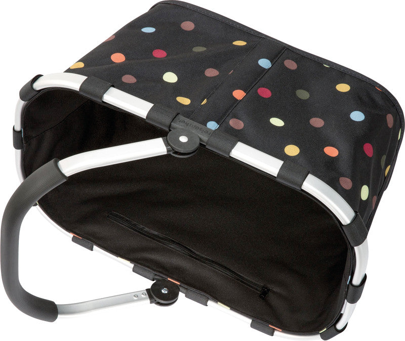 Reisenthel Einkaufstasche Carrybag – 22 l – 48 × 29 × 28 cm – Polyester – Punkte