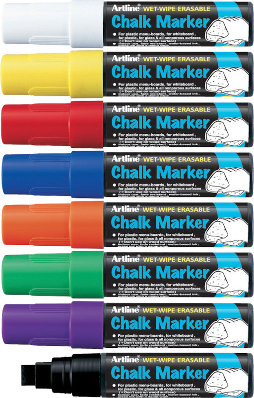Artline Kreidemarker – Keilspitze, 12 mm – Blau