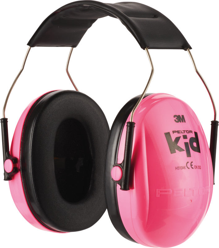 Peltor 3M Peltor Kapselgehörschutz – SNR 98 dB, für Kinder, Pink