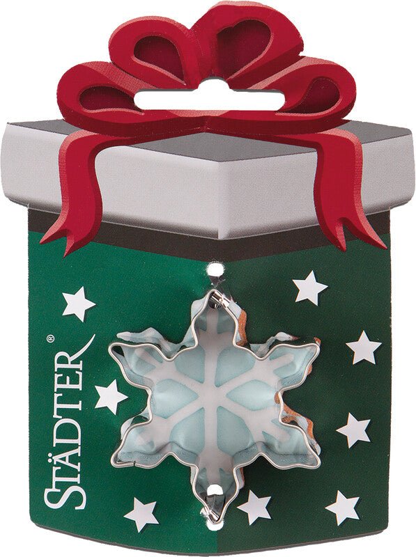 Städter Ausstecher Eiskristall – spülmaschinenfest – Edelstahl – Silber – 5 cm – 1-teilig