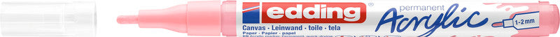 Edding Acrylmarker – für dunkles Papier, edel mauve