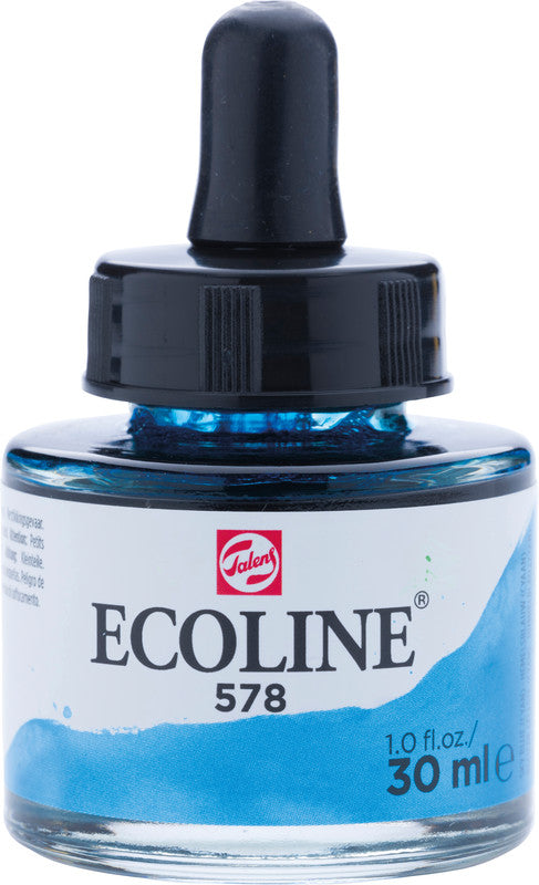 Talens Wasserfarbe – himmelblau, 30 ml