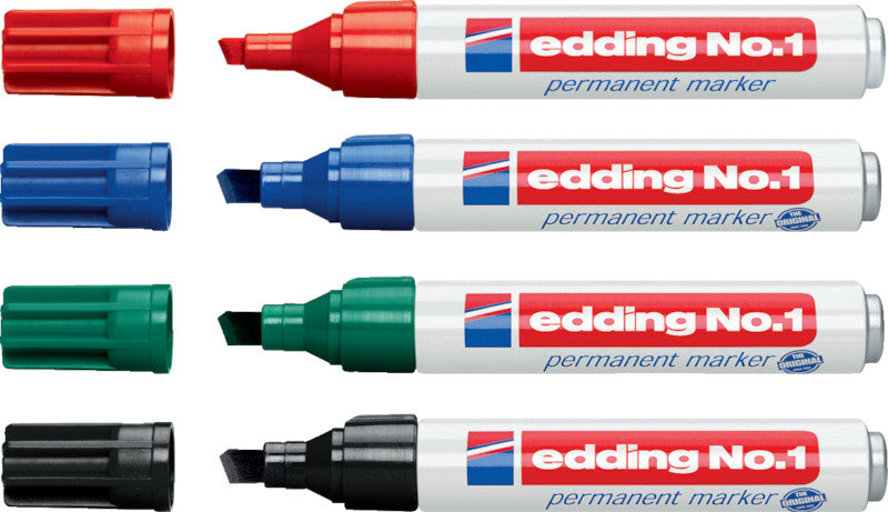 Edding Permanent Marker – rot