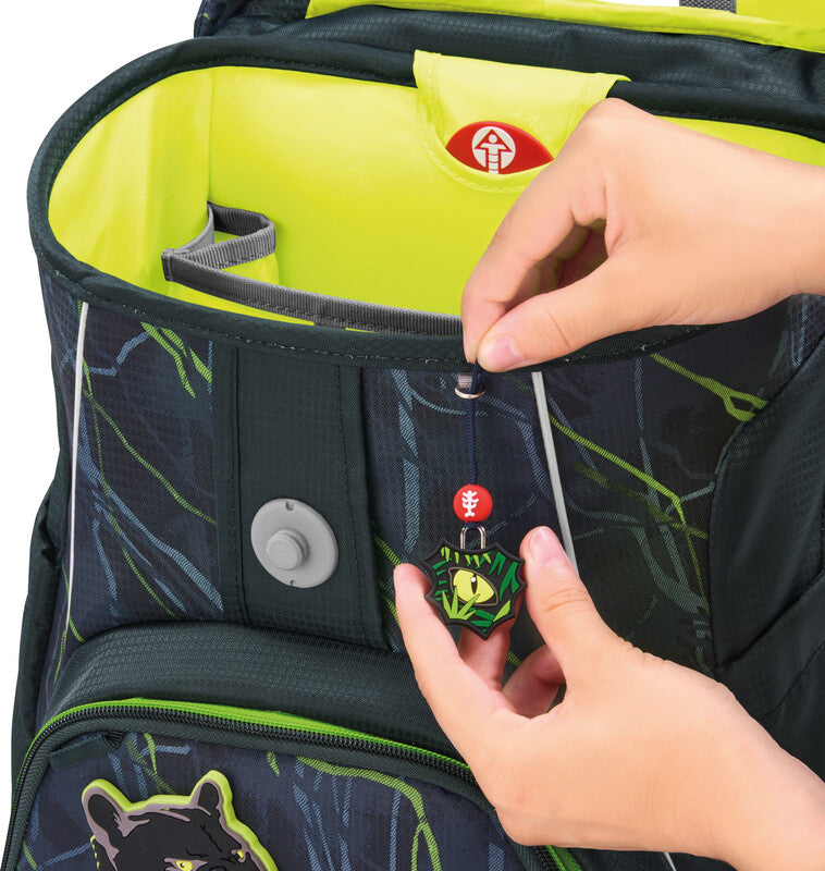 Step by Step Schulrucksack-Set Fit – 5-teilig – Danger Cat Chiko – Umweltfreundliche Verpackung