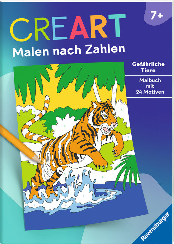 Ravensburger Malbuch, Karton, 21 × 29,5 cm, mehrfarbig, ab 7 Jahren