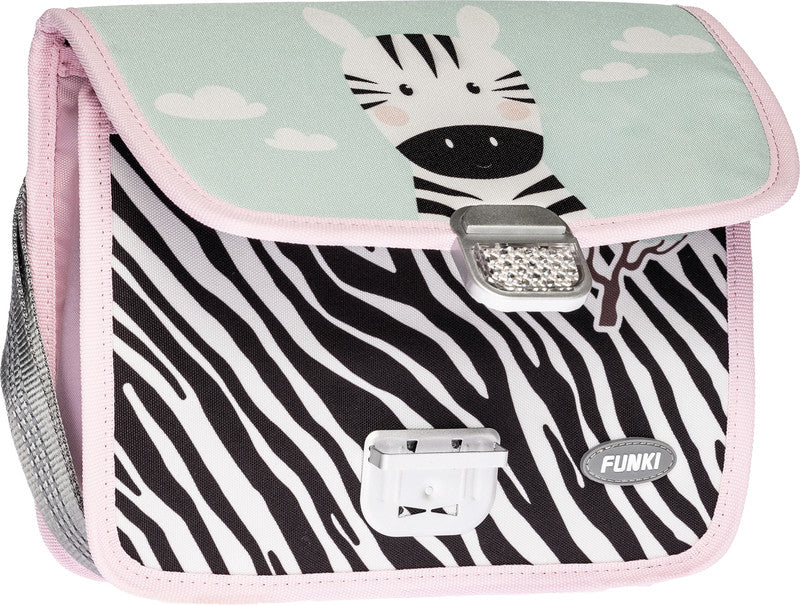 Funki Kindergartentasche – Zebra – 26,5×20,0×7,0 cm