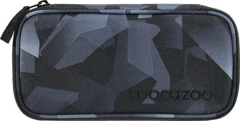 Coocazoo Schlamperetui, leer – Grey Rocks – Kunststoff – 24 × 6 × 11 cm