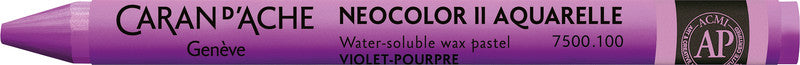 Caran d-Ache Caran d'Ache – Neocolor II – Wachsmalkreiden – Purpurviolett