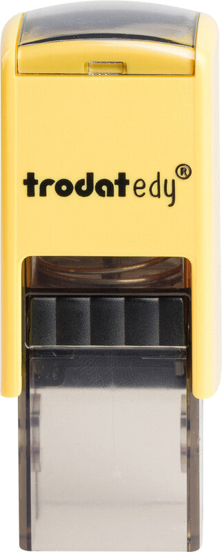 Trodat Stern Motivstempel – selbstfärbend, 19 × 19 mm, gelb