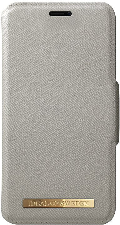 Ideal of Sweden – Booklet-Hülle – für Apple iPhone XR – Hellgrau – Kunstleder – mit Kartenfach