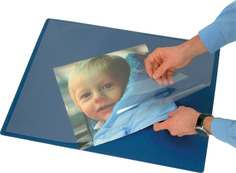 Q-connect Schreibunterlage – 630 × 500 mm – Kunststoff, rutschfest