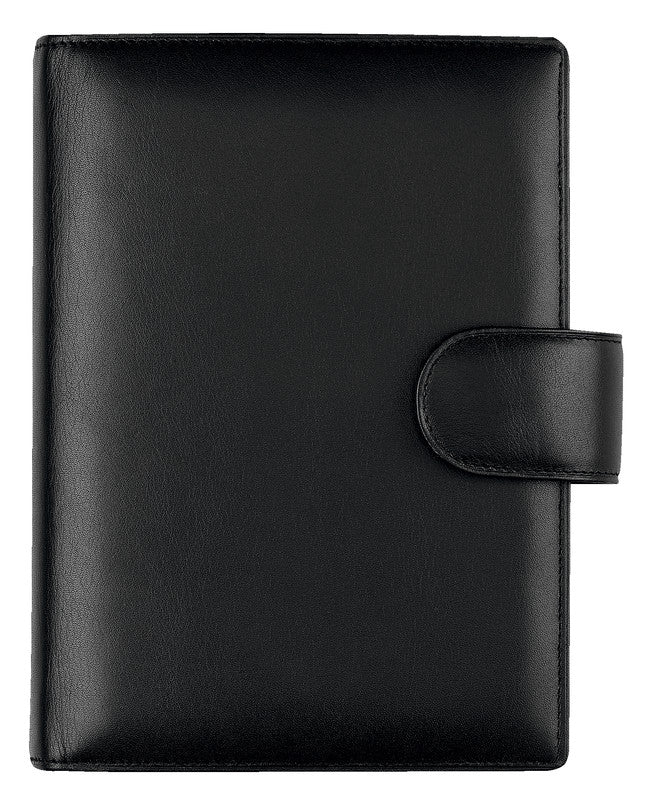 Succes Junior Ringbuch Agenda – Ringe, 12,5 × 14,2 cm, schwarz
