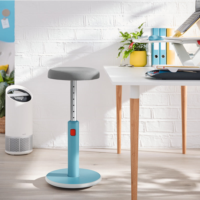 Leitz Hocker Ergo Cosy Active – Sitzhöhe 46–79 cm, 110 kg, grau