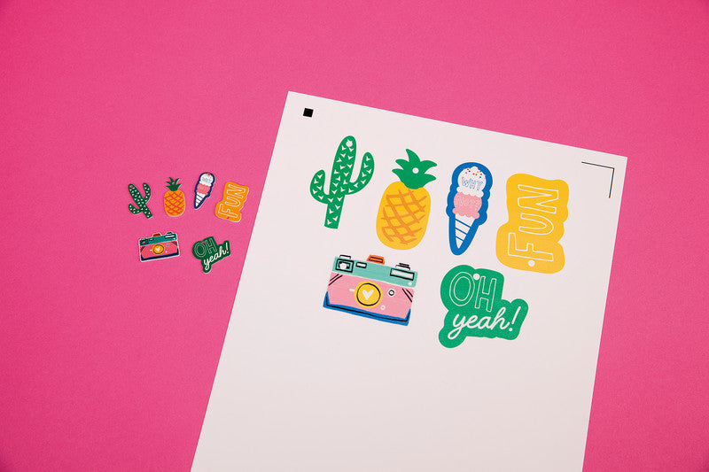 Silhouette Schrumpffolie – Weiss – 21,5 × 28,0 cm – für Silhouette Schneideplotter