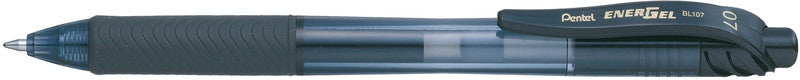 Pentel EnerGel X Gelschreiber – schwarz, 0,7 mm, schnelltrocknend, Druck, nachfüllbar