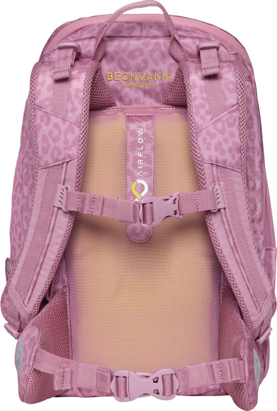 Beckmann Schulrucksack Active Air Flx – Furry, mit Wendepailletten – 26×39×22 cm