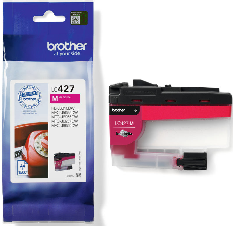 Brother Tintenpatrone, Magenta, 1'500 Seiten