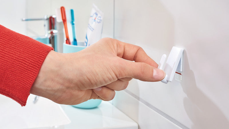 Tesa Powerstrips Haken Large – Aufhänger, Weiss