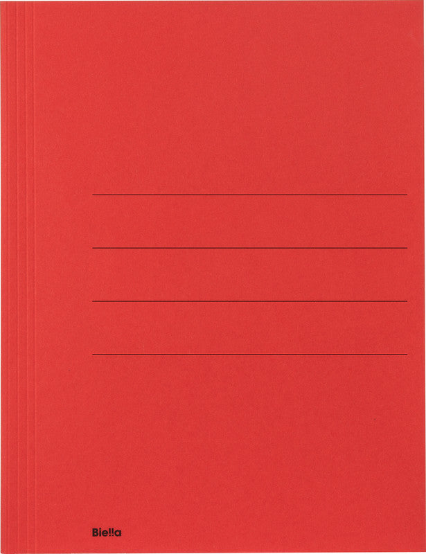 Biella Sammelmappe für A4, Karton, rot