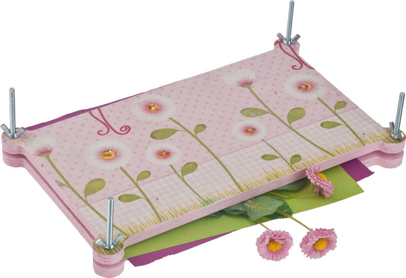 Noname Blumenpresse – Braun – 230 × 55 × 130 mm