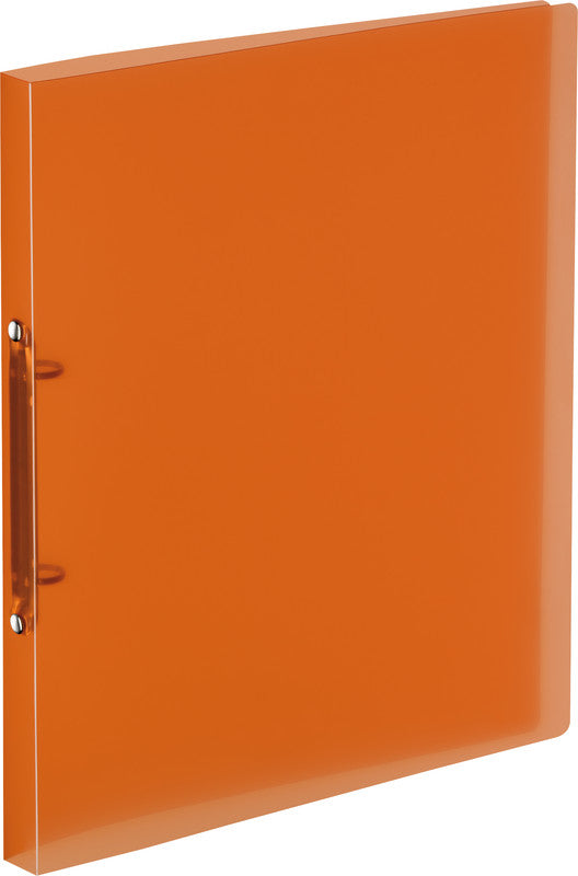 Kolma Zeigebuch Easy – A4 Hoch – 2-Ring, Ø 10 mm, Rücken 20 mm – Orange, Kunststoff, Recyclingfähig