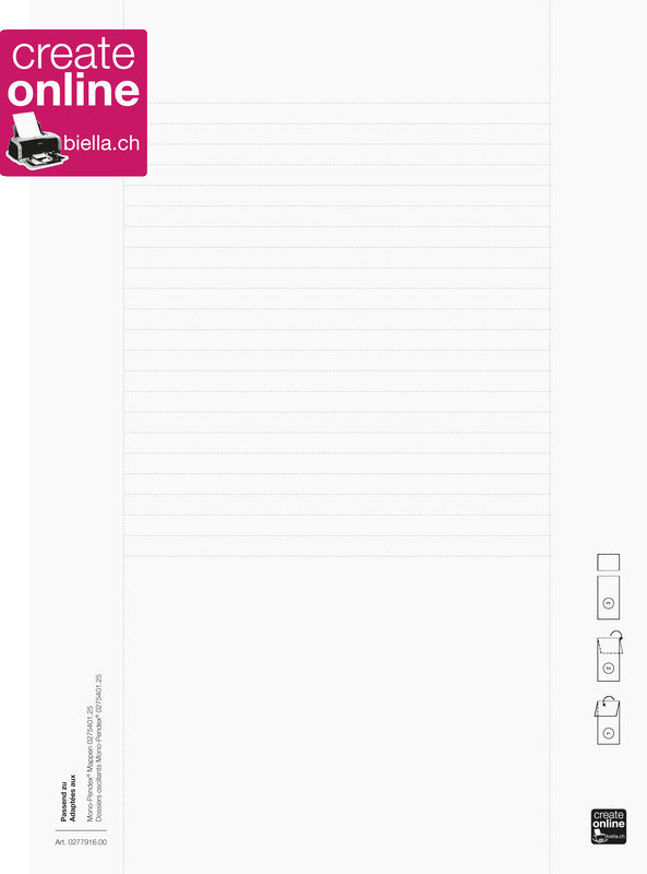 Biella Schuletiketten – 145 × 7 mm, 22 Etiketten/Blatt, 5 Bogen, Papier