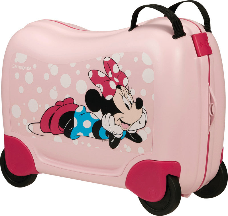 Samsonite Ride-on-Kindertrolley – 30 l, Hartschale, 4 Rollen, Minnie Glitter, 52 × 38 × 21 cm