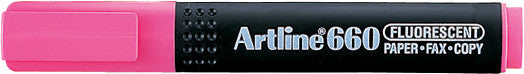 Artline Textmarker Pink – Keilspitze, 1–4 mm, auf Wasserbasis