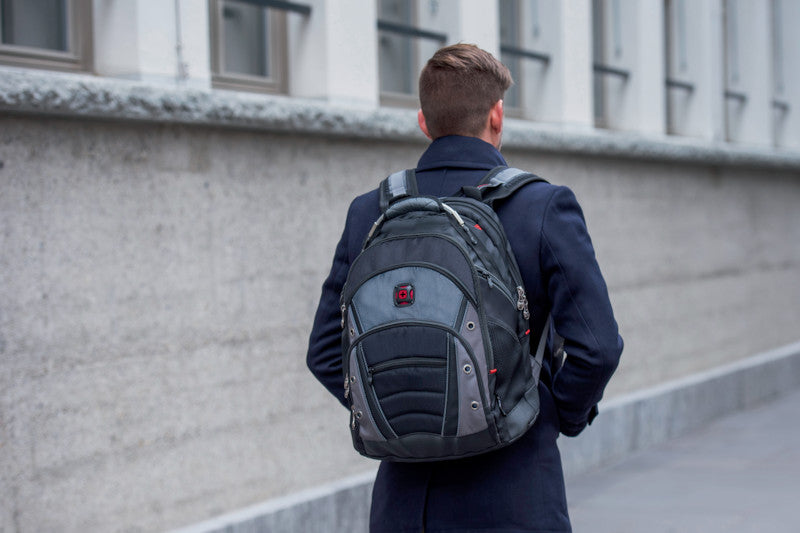 Wenger/SwissGear Wenger Synergy 16" – Notebook-Rucksack – für 16"-Notebook, 26 l, Polyester, schwarz