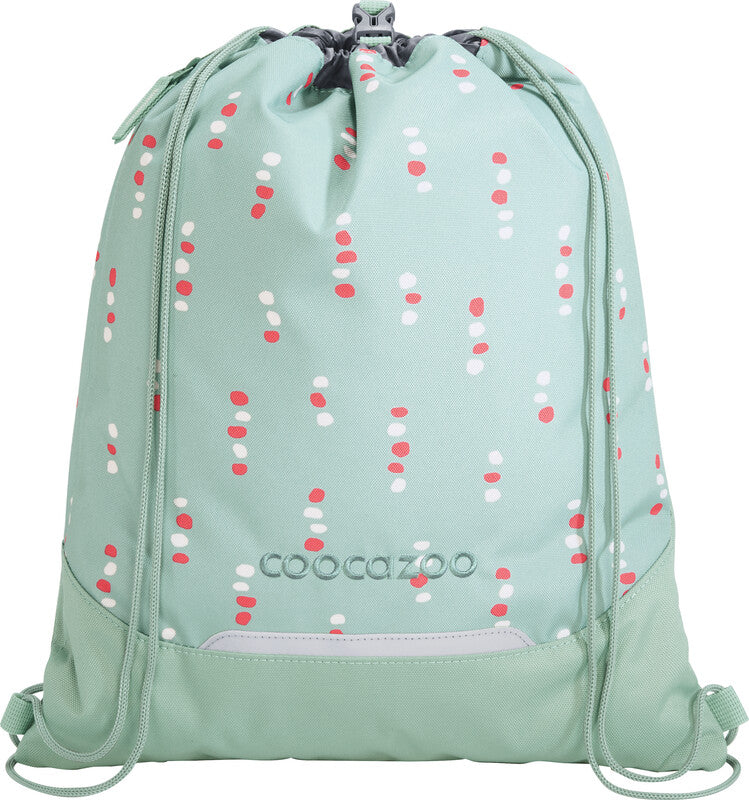 Coocazoo Sportbeutel – 4,5 l, Motiv Dancing Dots, wasserabweisend, 34 × 43 cm