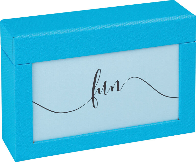 Walther Fotobox – Papier, Ozeanblau, 16,7 × 11,2 × 3,7 cm