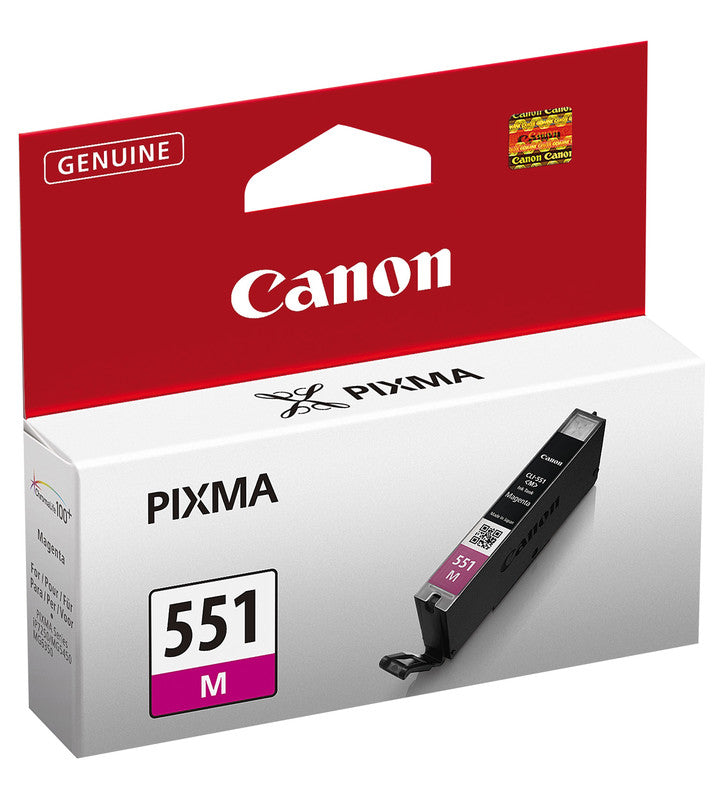 Canon Tintenpatrone CLI-551M, Magenta, 319 Seiten