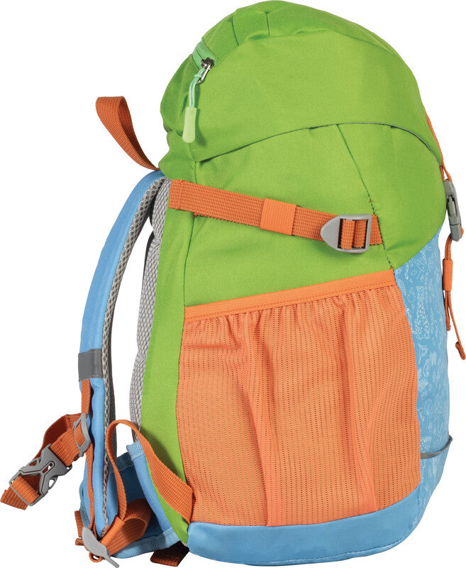 Glühwürmchen Kindergartenrucksack Mika – 12 l, mit Hüftgurt, Polyester – Affe, 260 × 370 × 190 mm