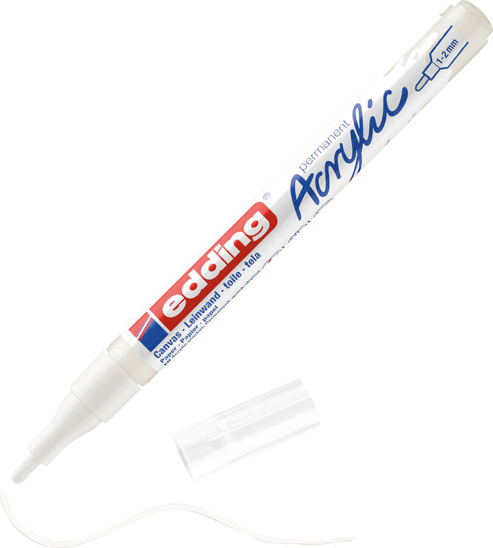 Edding Acrylmarker – Verkehrsweiss