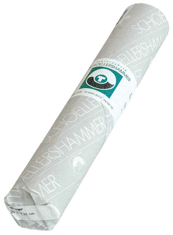 Schoellershammer Transparentpapier – 33 cm × 50 m, 80 g/m², weiss transparent, für Kopierer, Laserdrucker und mehr