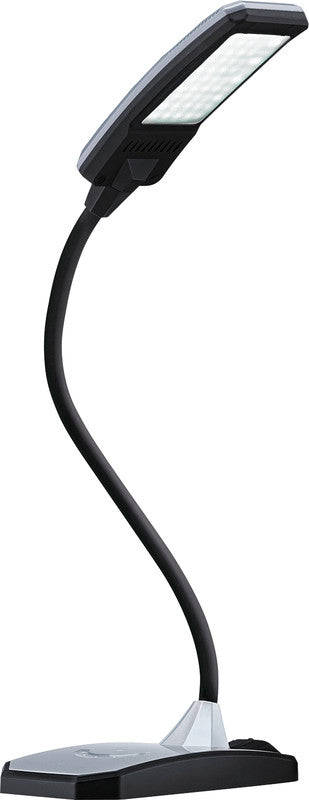 Hansa LED Tischleuchte Twist – USB, 5-stufig dimmbar – 4'300 K – 300 lm 6 W – silber Kunststoff