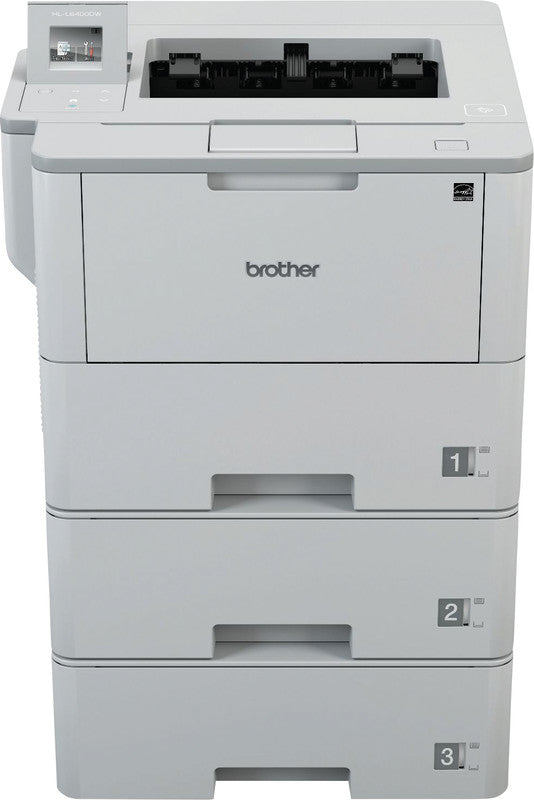 Brother HL-L6400DWT – A4, S/W, Duplex, 50 S./Min., 1200 × 1200 dpi, WLAN/NFC/USB, Papier: 550 Blatt
