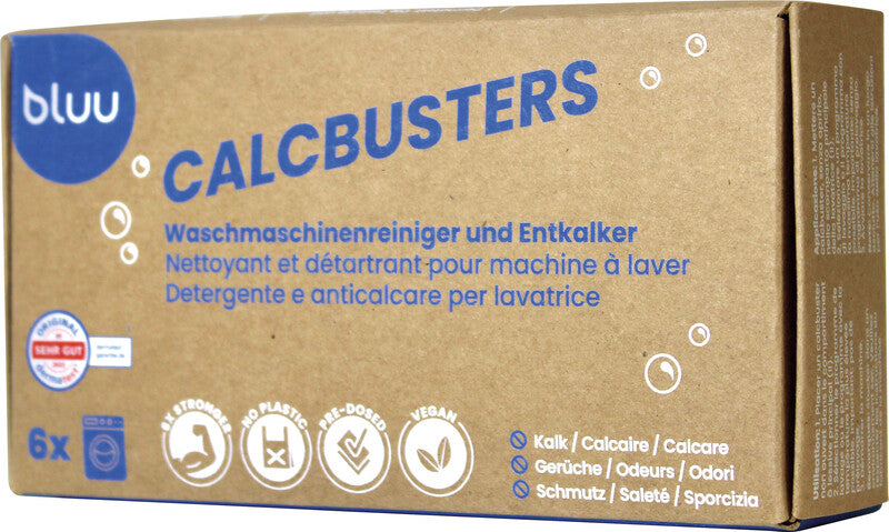 Bluu Entkalker Calcbusters für Waschmaschine – 6 Stk.